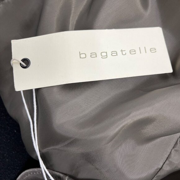 Bagatelle Womens Leather Snake Print Jacket Gray With Zip Closure Sz S - New - Picture 8 of 9